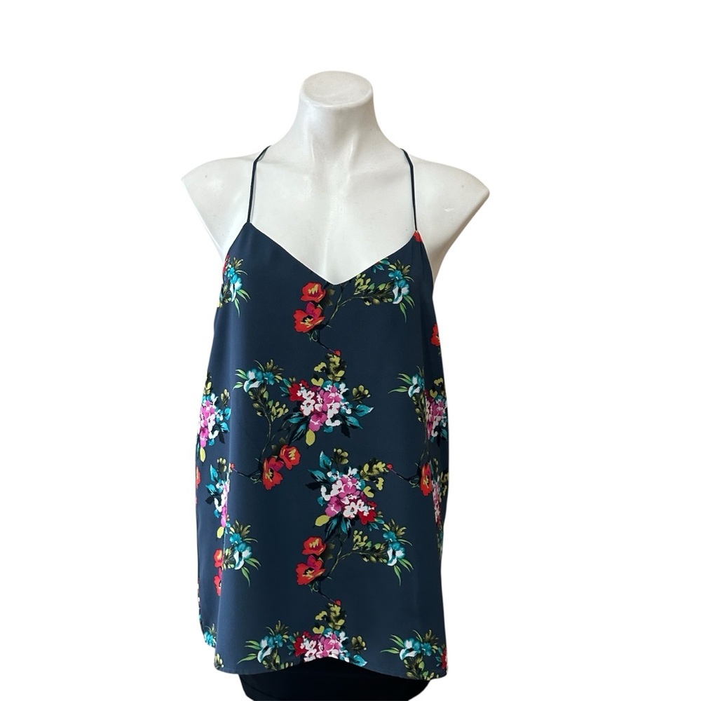 Express Floral Camisole with Spaghetti Straps